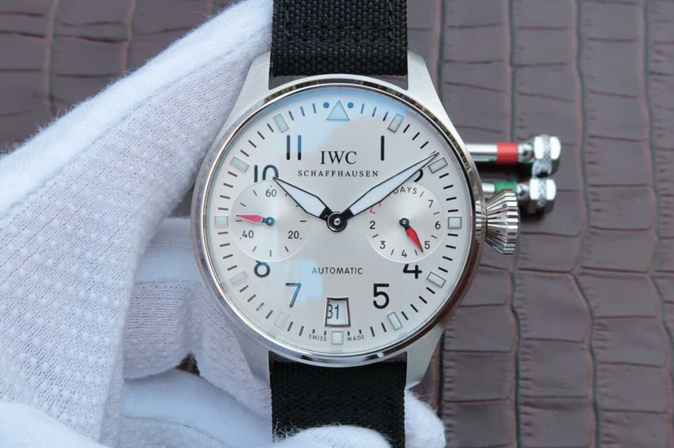 IWC Pilot 3777 Limited Edition ZF Factory White Dial Replica Watch IWC Pilot 3777 Limited Edition ZF Factory White Dial Replica Watch