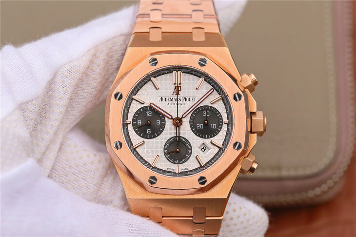 Audemars Piguet Royal Oak 26331 OM Factory Rose Gold White Dial Replica Watch Audemars Piguet Royal Oak 26331 OM Factory Rose Gold White Dial Replica Watch