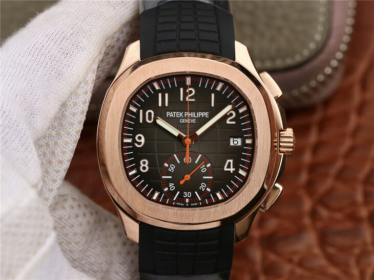 Patek Philippe Aquanaut 5968A-001 Rose Gold Replica Watch Patek Philippe Aquanaut 5968A-001 Rose Gold Replica Watch