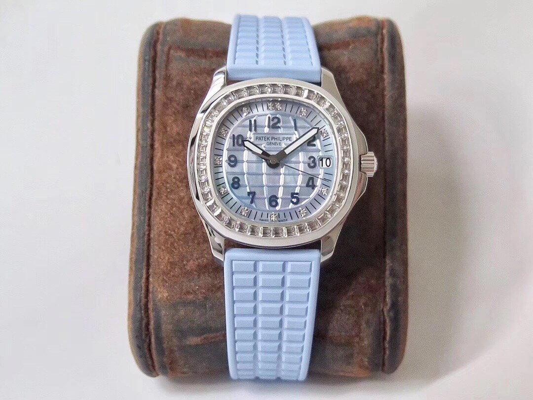 Patek Philippe Aquanaut 5072G-001 PPF Factory Light Blue Dial Replica Watch Patek Philippe Aquanaut 5072G-001 PPF Factory Light Blue Dial Replica Watch