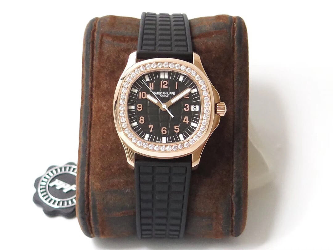 Patek Philippe Aquanaut PPF Factory Rose Gold Black Dial Replica Watch Patek Philippe Aquanaut PPF Factory Rose Gold Black Dial Replica Watch