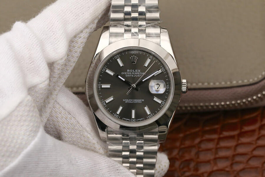 Rolex Datejust M126300-0008 EW Factory Grey Dial Replica Watch Rolex Datejust M126300-0008 EW Factory Grey Dial Replica Watch