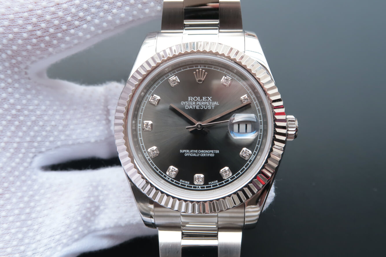 Rolex Datejust M126334-0005 EW Factory Grey Dial Replica Watch Rolex Datejust M126334-0005 EW Factory Grey Dial Replica Watch