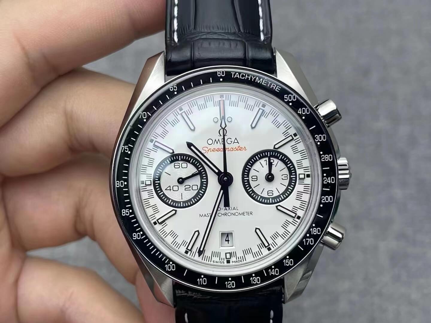 Omega Speedmaster Racing Chronograph 329.33.44.51.04.001 OM Factory White Dial Replica Watch Omega Speedmaster Racing Chronograph 329.33.44.51.04.001 OM Factory White Dial Replica Watch