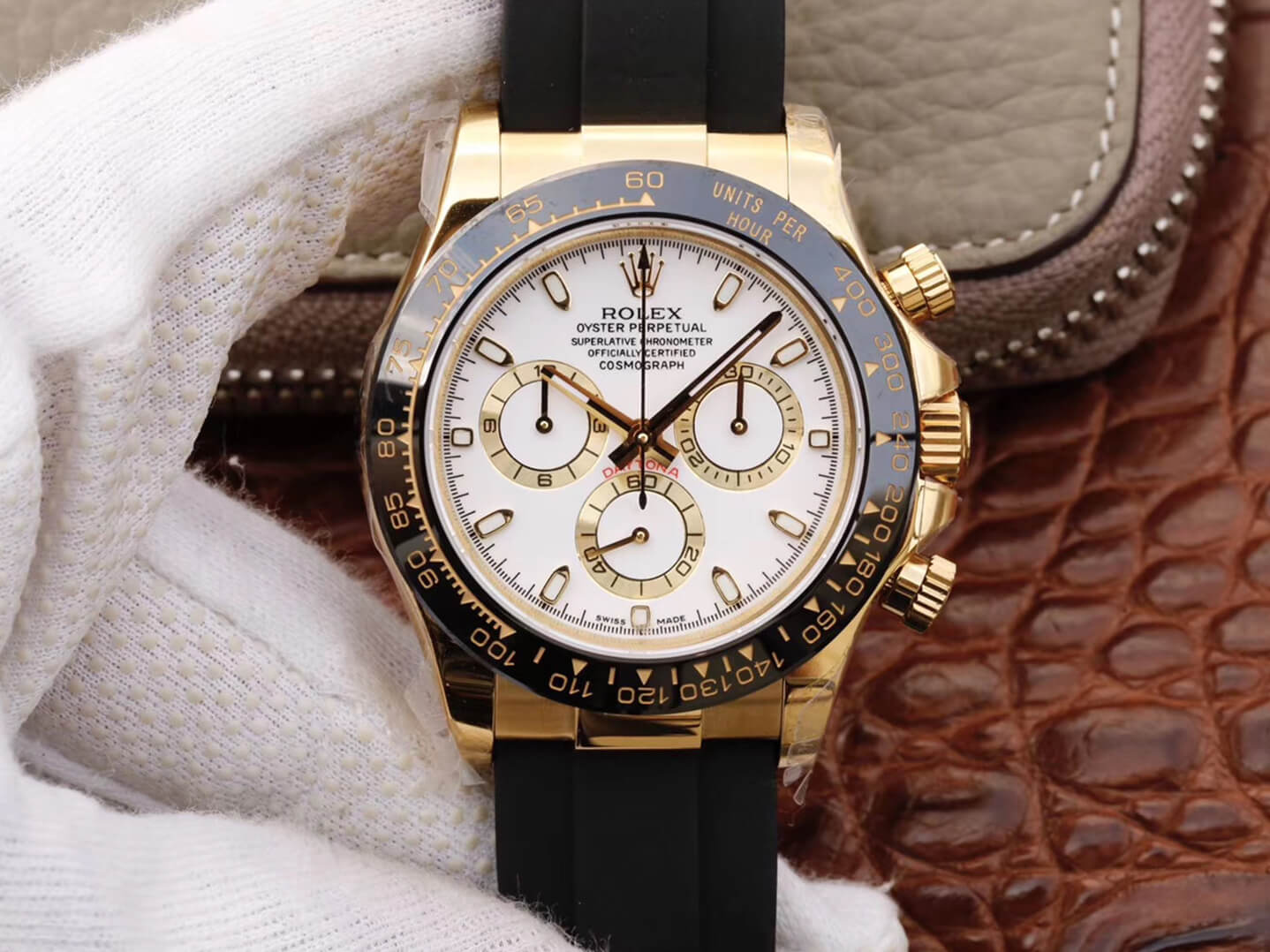Rolex Daytona Cosmograph M116518ln-0041 JH Factory White Dial Replica Watch Rolex Daytona Cosmograph M116518ln-0041 JH Factory White Dial Replica Watch