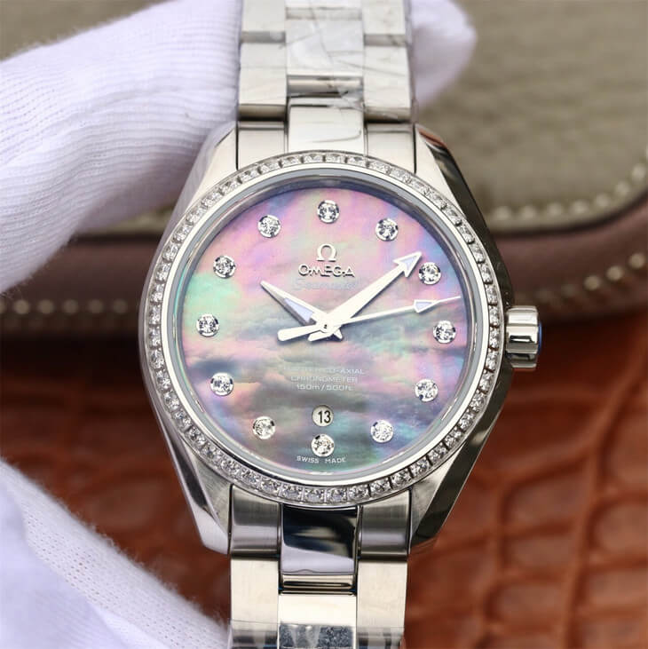 Omega Seamaster 231.15.34.20.57.001 Aqua Terra 150M 3S Factory Mother-Of-Pearl Dial Replica Watch Omega Seamaster 231.15.34.20.57.001 Aqua Terra 150M 3S Factory Mother-Of-Pearl Dial Replica Watch