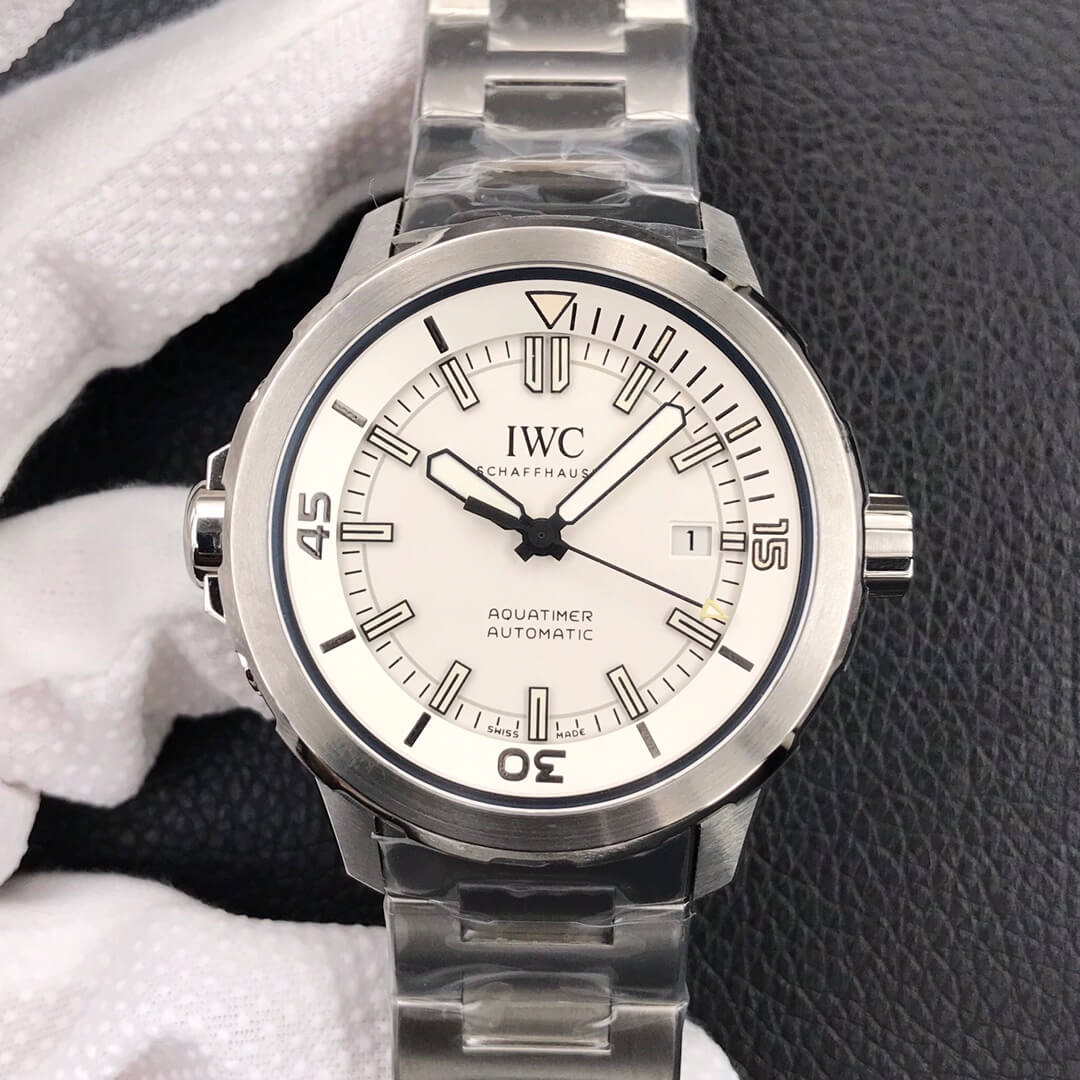 IWC Aquatimer IW329004 V6 Factory Silver White Dial Replica Watch IWC Aquatimer IW329004 V6 Factory Silver White Dial Replica Watch