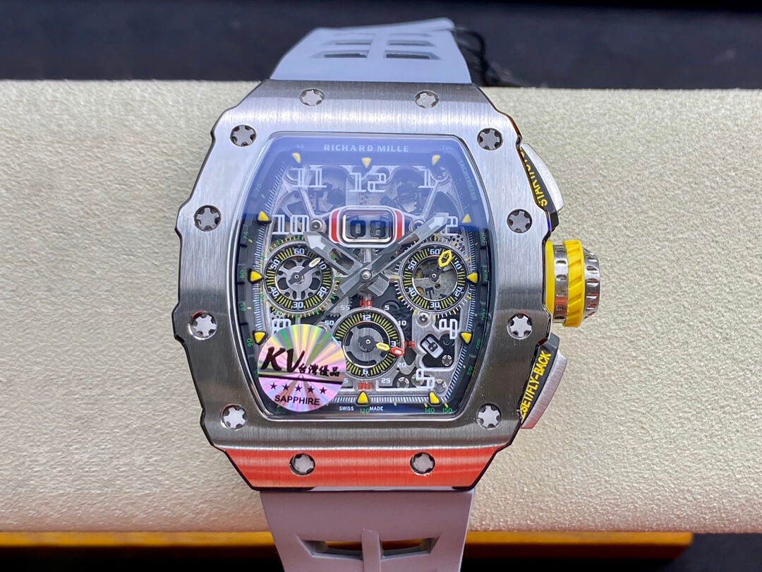 Richard Mille RM11-03 KV Factory Titanium Steel Replica Watch Richard Mille RM11-03 KV Factory Titanium Steel Replica Watch