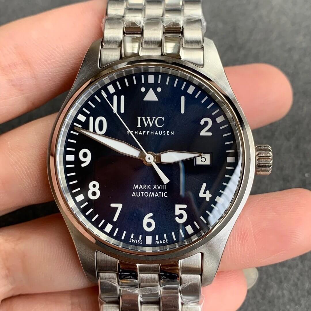 IWC Pilot IW327014 V7 Factory Blue Dial Replica Watch IWC Pilot IW327014 V7 Factory Blue Dial Replica Watch