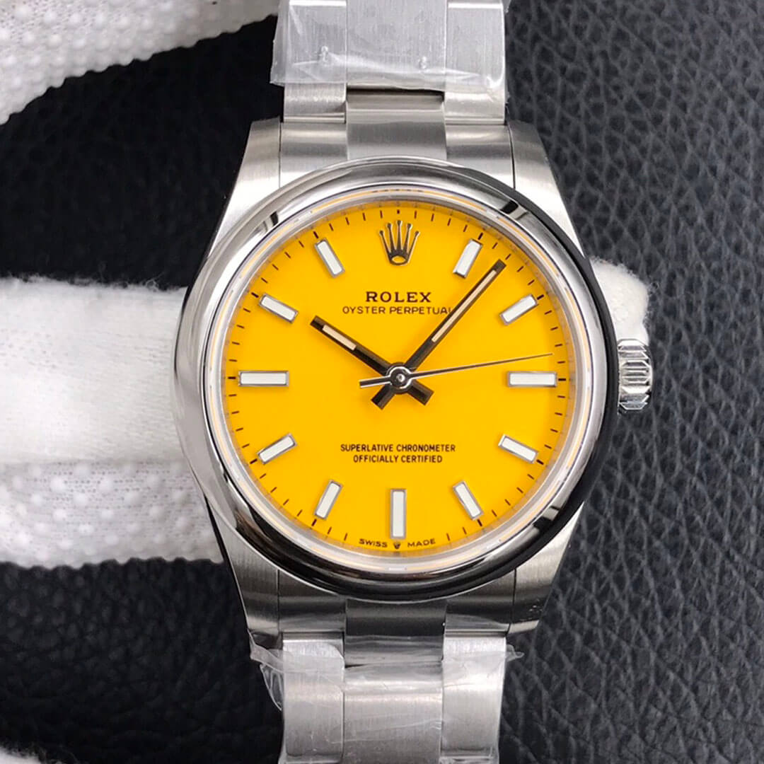 Rolex Oyster Perpetual M277200-0005 31MM EW Factory Yellow Dial Replica Watch Rolex Oyster Perpetual M277200-0005 31MM EW Factory Yellow Dial Replica Watch