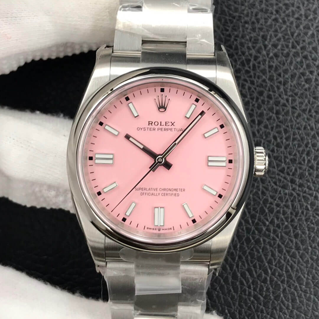 Rolex Oyster Perpetual M126000-0008 36MM EW Factory Candy Pink Dial Replica Watch Rolex Oyster Perpetual M126000-0008 36MM EW Factory Candy Pink Dial Replica Watch
