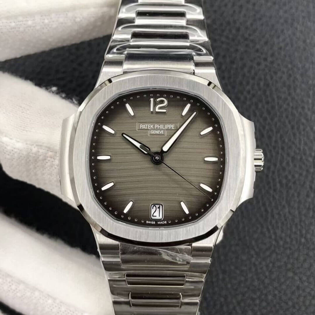Patek Philippe Nautilus Ladies 7118/1A-011 3K Factory Grey Dial Replica Watch Patek Philippe Nautilus Ladies 7118/1A-011 3K Factory Grey Dial Replica Watch