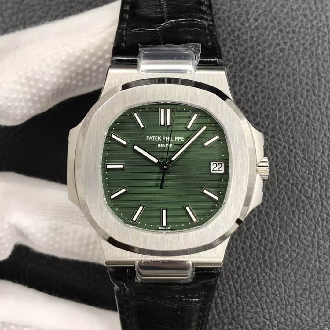 Patek Philippe Nautilus 5711/1A-014 3K Factory Olive Green Dial Replica Watch Patek Philippe Nautilus 5711/1A-014 3K Factory Olive Green Dial Replica Watch