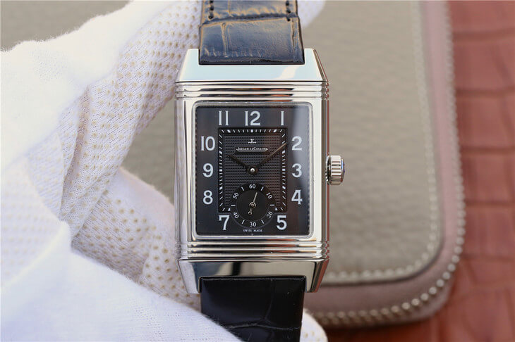 Jaeger-LeCoultre Reverso Q3738470 Stainless Steel Black Dial Replica Watch Jaeger-LeCoultre Reverso Q3738470 Stainless Steel Black Dial Replica Watch