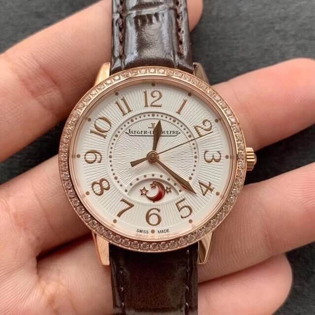 Jaeger LeCoultre Rendez Vous 3442440 ZF Factory Rose Gold Silver Dial Replica Watch Jaeger LeCoultre Rendez Vous 3442440 ZF Factory Rose Gold Silver Dial Replica Watch