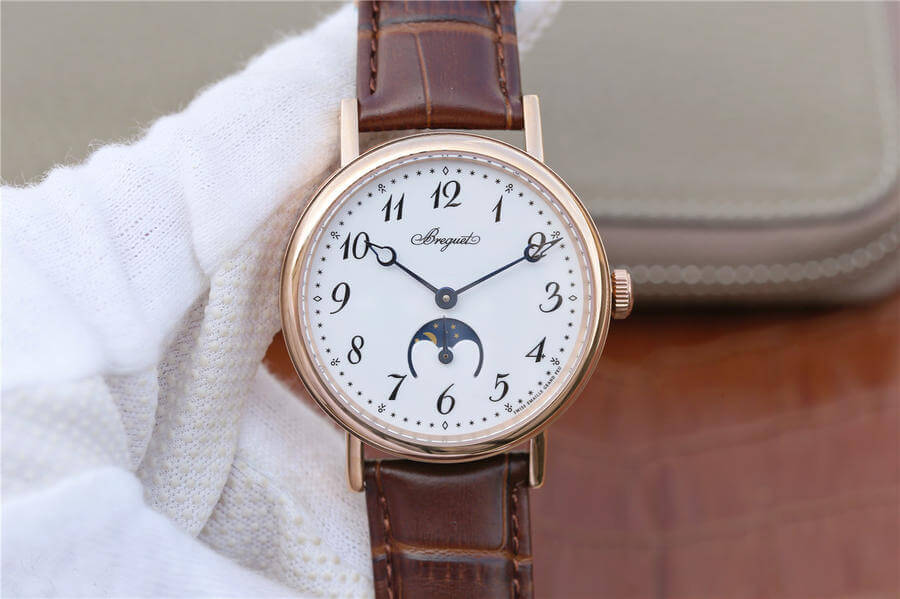 Breguet Classique Moonphase 9087BB TW Factory Rose Gold White Dial Replica Watch Breguet Classique Moonphase 9087BB TW Factory Rose Gold White Dial Replica Watch