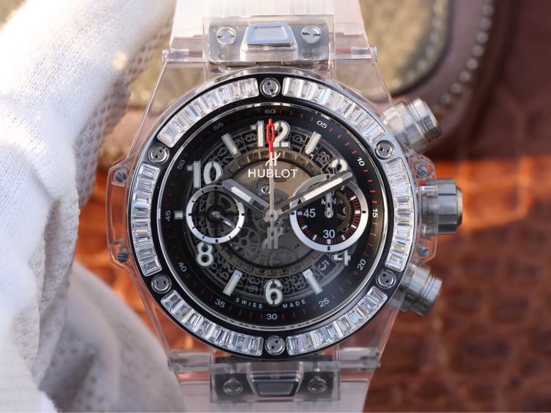 Hublot Big Bang 411.JX.4802.RT Diamond Bezel Hollow Dial Replica Watch Hublot Big Bang 411.JX.4802.RT Diamond Bezel Hollow Dial Replica Watch