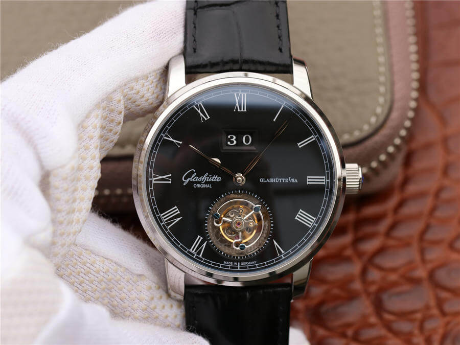 Glashutte Original Senator Excellence Tourbillon 1-94-03-04-04-04 R8 Factory V3 Black Dial Replica Watch Glashutte Original Senator Excellence Tourbillon 1-94-03-04-04-04 R8 Factory V3 Black Dial Replica Watch