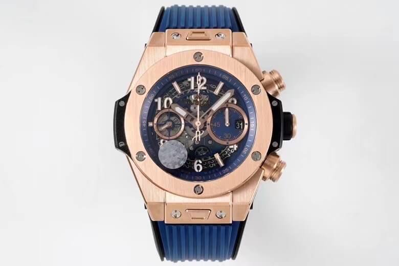 Hublot Big Bang 421.OX.5180.RX ZF Factory Rose Gold Blue Dial Replica Watch Hublot Big Bang 421.OX.5180.RX ZF Factory Rose Gold Blue Dial Replica Watch