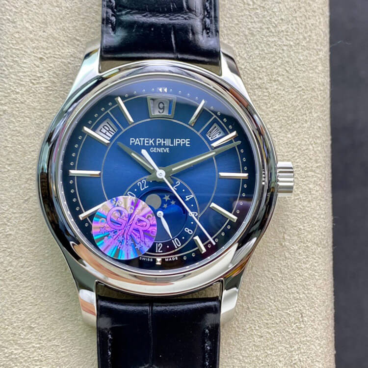 Patek Philippe Complications 5205G-013 GR Factory Stainless Steel Blue Dial Replica Watch Patek Philippe Complications 5205G-013 GR Factory Stainless Steel Blue Dial Replica Watch