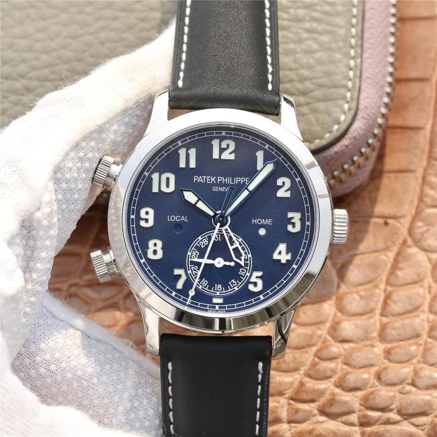 Patek Philippe Calatrava 5524G-001 GR Factory Stainless Steel Blue Dial Replica Watch Patek Philippe Calatrava 5524G-001 GR Factory Stainless Steel Blue Dial Replica Watch