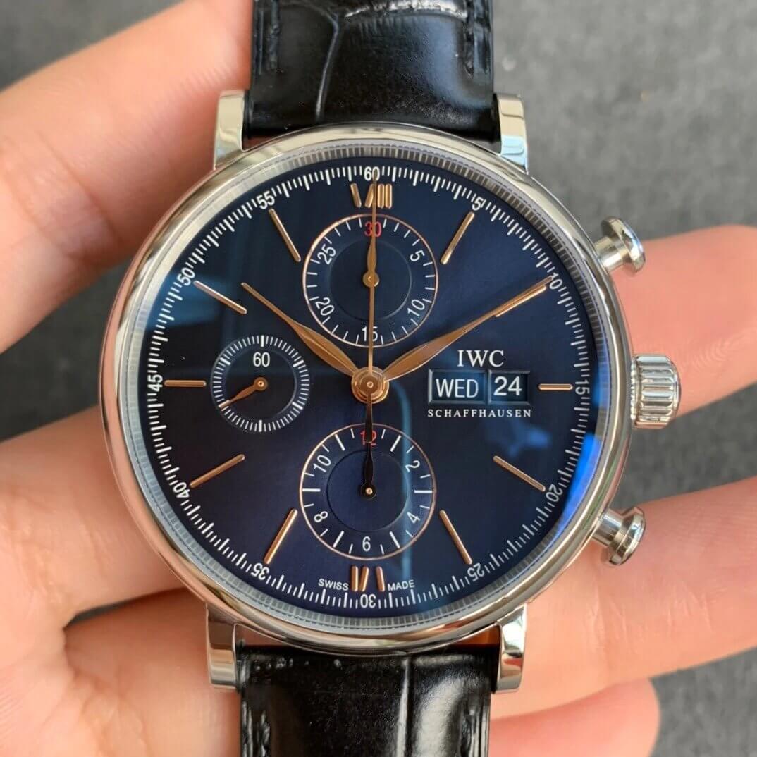 IWC Portofino IW391036 ZF Factory Stainless Steel Blue Dial Replica Watch IWC Portofino IW391036 ZF Factory Stainless Steel Blue Dial Replica Watch