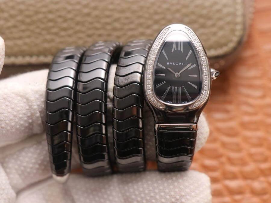 Bvlgari Serpenti BV Factory Diamond Bezel Replica Watch Bvlgari Serpenti BV Factory Diamond Bezel Replica Watch