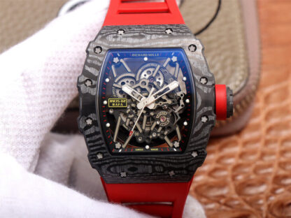 Richard Mille RM35-02 ZF Factory Red Rubber Strap Replica Watch Richard Mille RM35-02 ZF Factory Red Rubber Strap Replica Watch