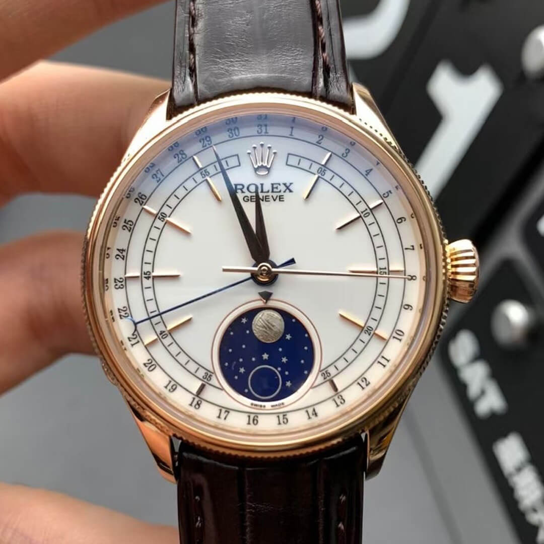 Rolex Cellini M50535-0002 KZ Factory Rose Gold Replica Watch Rolex Cellini M50535-0002 KZ Factory Rose Gold Replica Watch