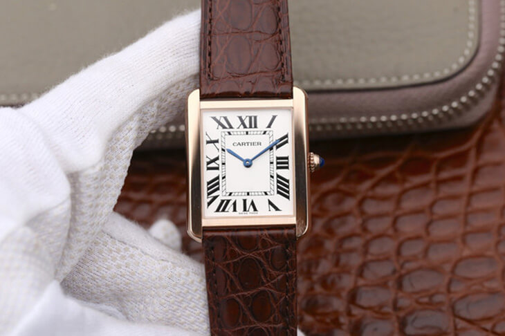 Cartier Tank W5200025 K11 Factory White Dial Replica Watch Cartier Tank W5200025 K11 Factory White Dial Replica Watch