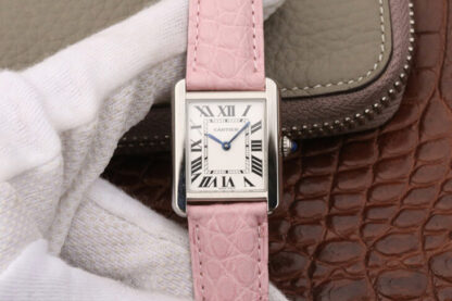 Cartier Tank Ladies Stainless Steel White Dial Replica Watch Cartier Tank Ladies Stainless Steel White Dial Replica Watch