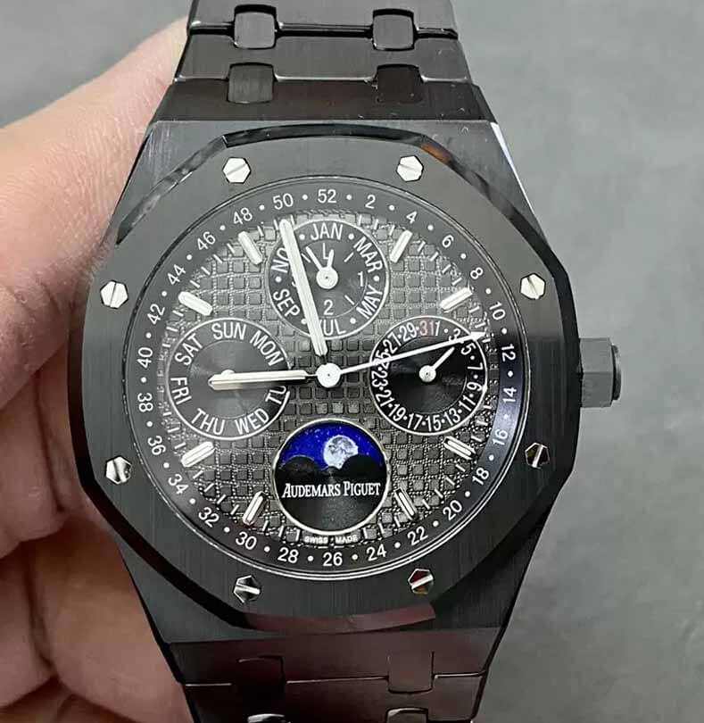 Audemars Piguet Royal Oak 26579CE.OO.1225CE.01 APS Factory Black Dial Replica Watch Audemars Piguet Royal Oak 26579CE.OO.1225CE.01 APS Factory Black Dial Replica Watch