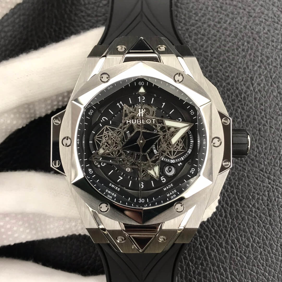 Hublot Big Bang Sang Bleu II 418.NX.1107.RX.MXM19 HB Factory Titanium Case Replica Watch Hublot Big Bang Sang Bleu II 418.NX.1107.RX.MXM19 HB Factory Titanium Case Replica Watch