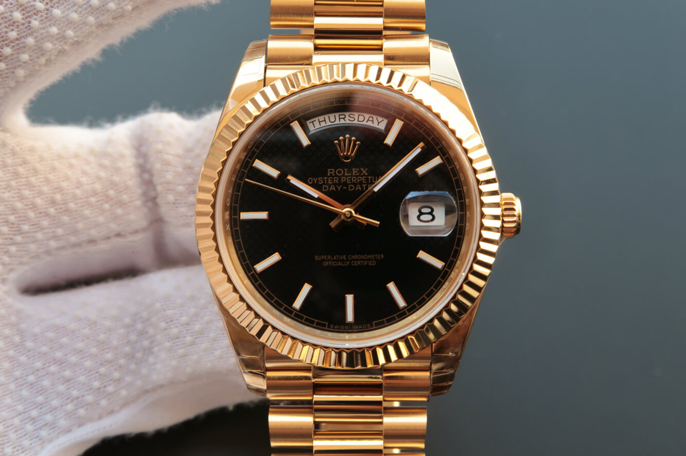 Rolex Day Date M228238-0004 EW Factory Yellow Gold Replica Watch Rolex Day Date M228238-0004 EW Factory Yellow Gold Replica Watch
