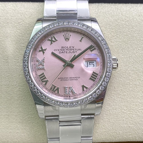 Rolex Datejust M126284RBR-0024 EW Factory Diamond-set Dial Replica Watch Rolex Datejust M126284RBR-0024 EW Factory Diamond-set Dial Replica Watch