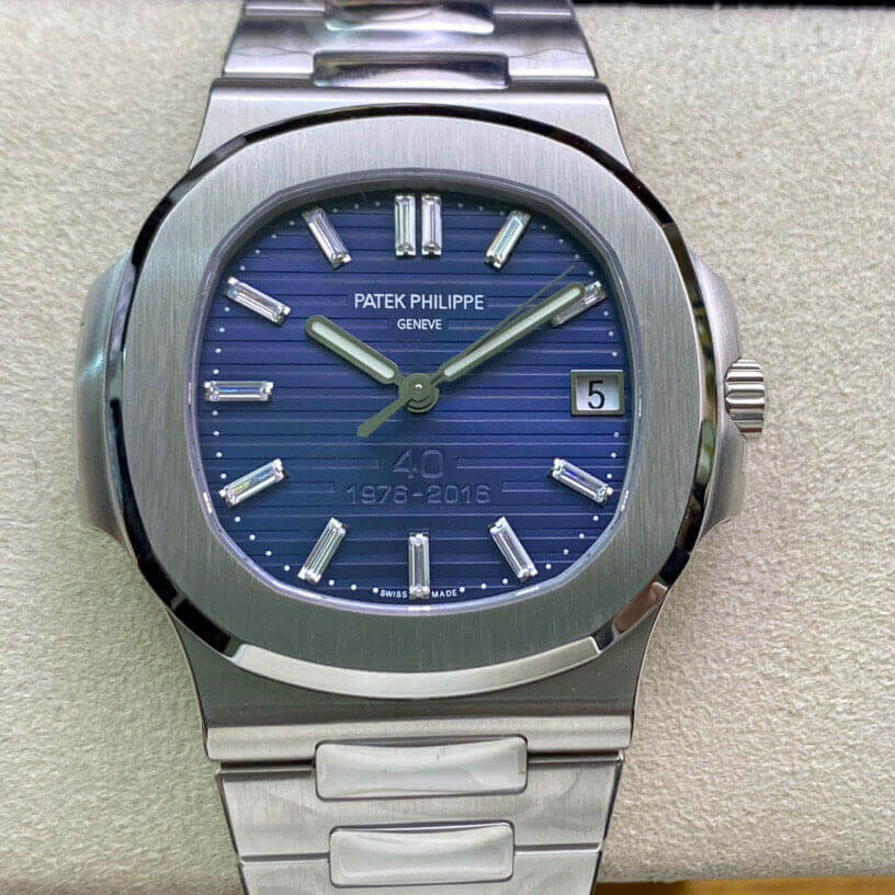 Patek Philippe Nautilus 5711/1P 40th Anniversary Edition PPF Factory Dark Blue Dial Replica Watch Patek Philippe Nautilus 5711/1P 40th Anniversary Edition PPF Factory Dark Blue Dial Replica Watch