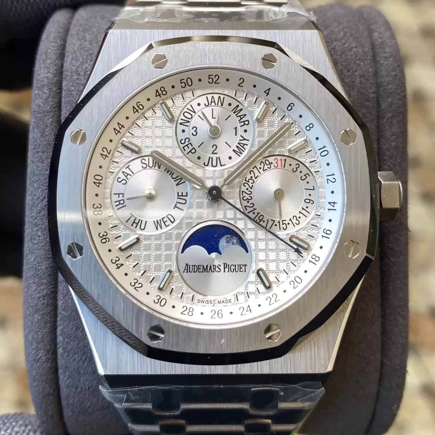 Audemars Piguet Royal Oak 26574ST.OO.1220ST.001 APS Factory White Dial Replica Watch Audemars Piguet Royal Oak 26574ST.OO.1220ST.001 APS Factory White Dial Replica Watch