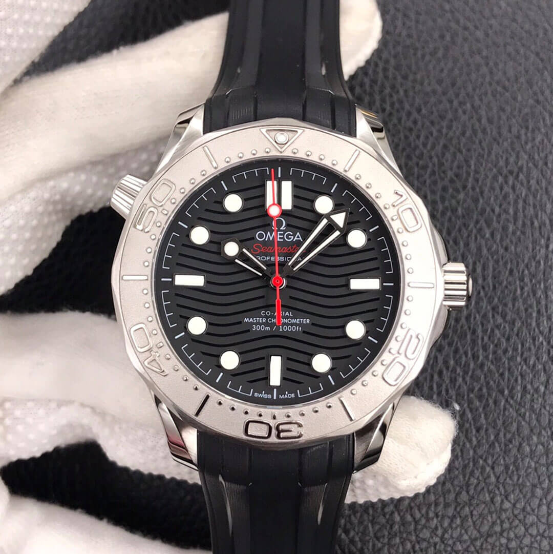 Omega Seamaster Diver 300M 210.32.42.20.01.002 VS Factory Rubber Strap Replica Watch Omega Seamaster Diver 300M 210.32.42.20.01.002 VS Factory Rubber Strap Replica Watch