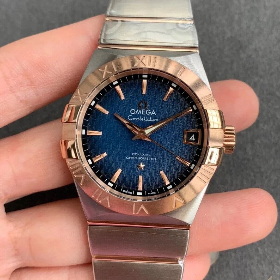 Omega Constellation 123.20.38.21.03.001 VS Factory Rose Gold Replica Watch Omega Constellation 123.20.38.21.03.001 VS Factory Rose Gold Replica Watch