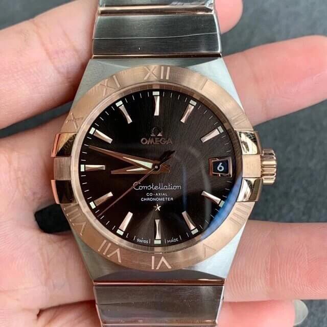 Omega Constellation 123.20.31.20.13.001 VS Factory Rose Gold Replica Watch Omega Constellation 123.20.31.20.13.001 VS Factory Rose Gold Replica Watch