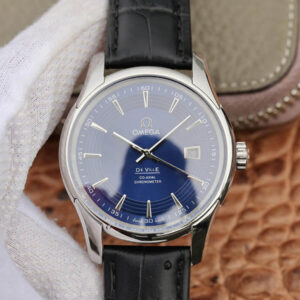 Omega De Ville 431.33.41.21.03.001 VS Factory Dark Blue Dial Replica Watch