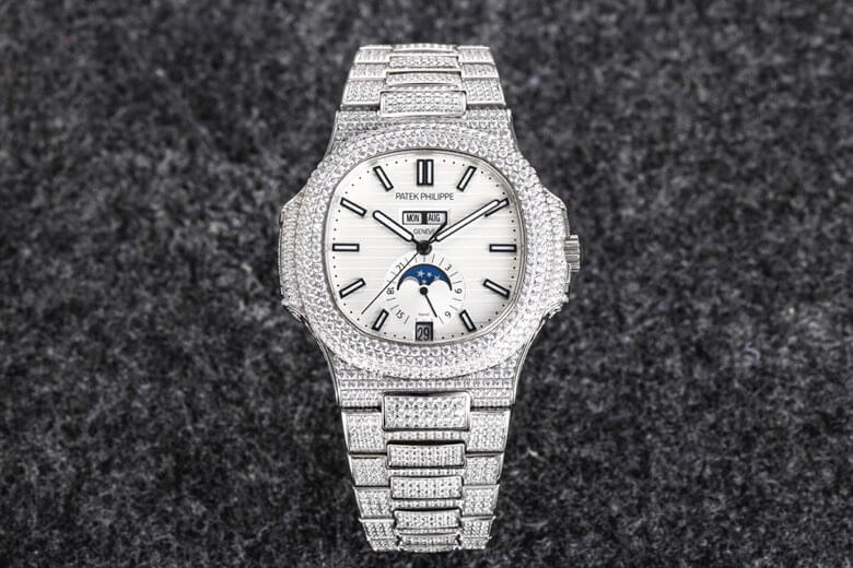 Patek Philippe Nautilus 5726 R8 Factory Gypsophila Diamond White Dial Replica Watch Patek Philippe Nautilus 5726 R8 Factory Gypsophila Diamond White Dial Replica Watch