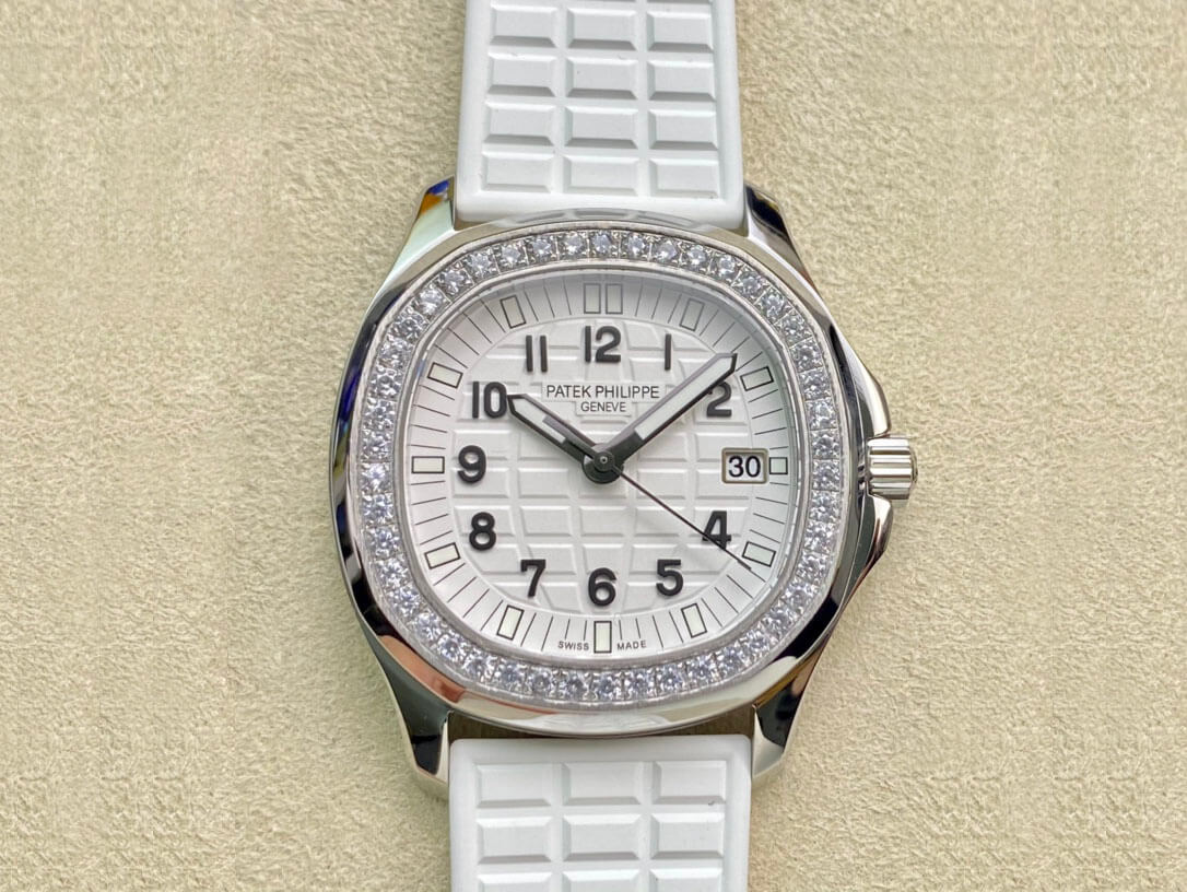 Patek Philippe Aquanaut Quartz Ladies 5067A-024 PPF Factory Diamond-set Bezel Replica Watch Patek Philippe Aquanaut Quartz Ladies 5067A-024 PPF Factory Diamond-set Bezel Replica Watch