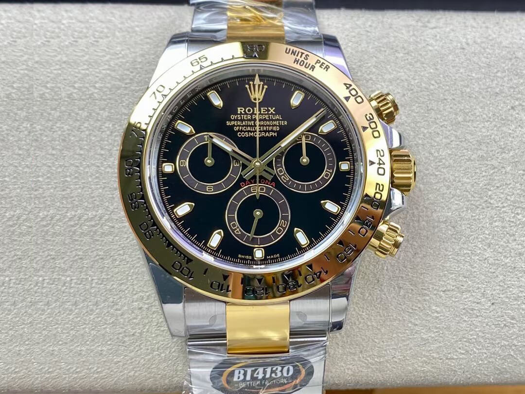 Rolex Daytona M116503-0004 BT Factory Yellow Gold Black Dial Replica Watch Rolex Daytona M116503-0004 BT Factory Yellow Gold Black Dial Replica Watch