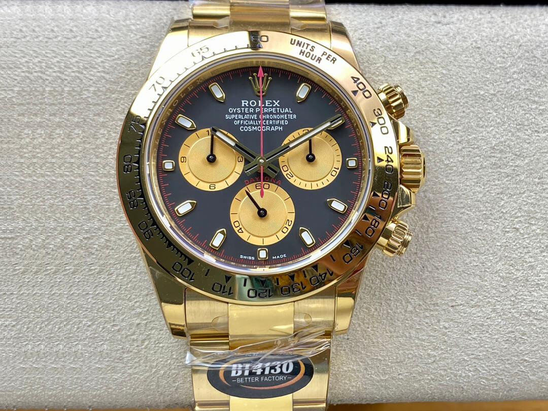 Rolex Daytona M116508-0009 BT Factory Yellow Gold Replica Watch Rolex Daytona M116508-0009 BT Factory Yellow Gold Replica Watch
