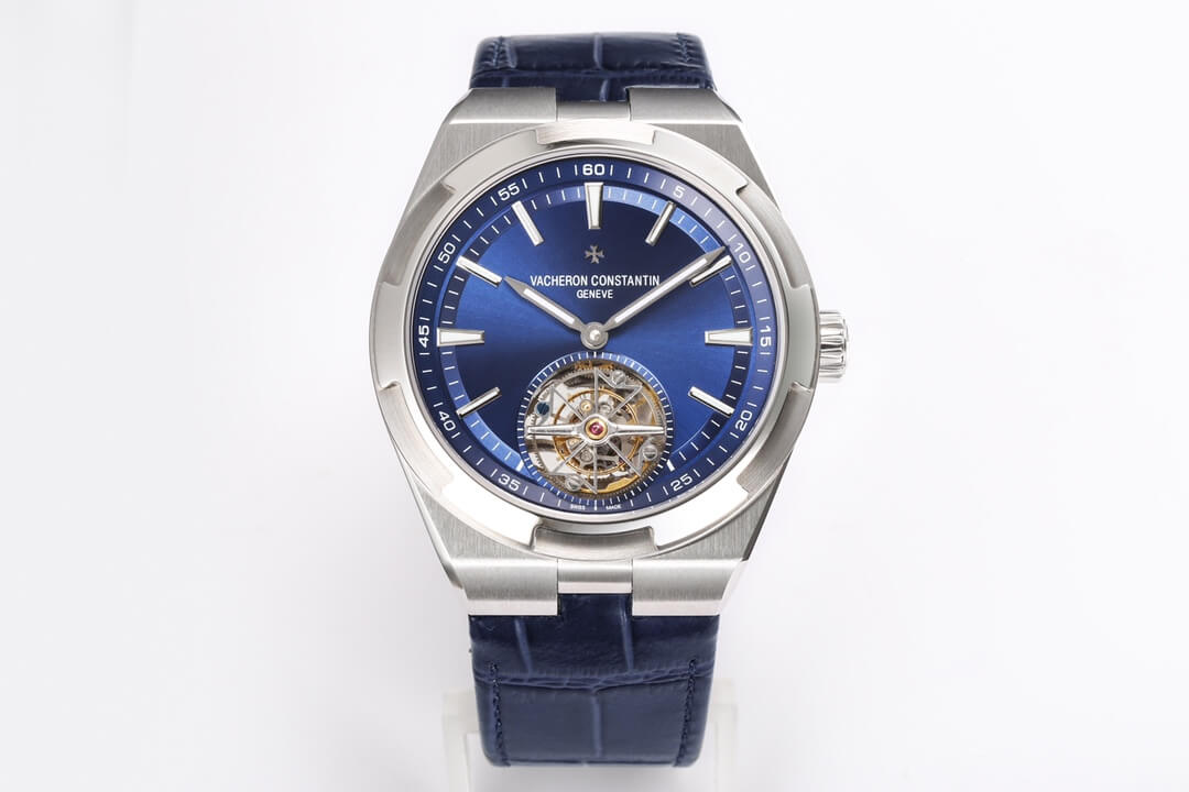 Vacheron Constantin Overseas Tourbillon 6000V/110A-B544 BBR Factory Blue Strap Replica Watch Vacheron Constantin Overseas Tourbillon 6000V/110A-B544 BBR Factory Blue Strap Replica Watch