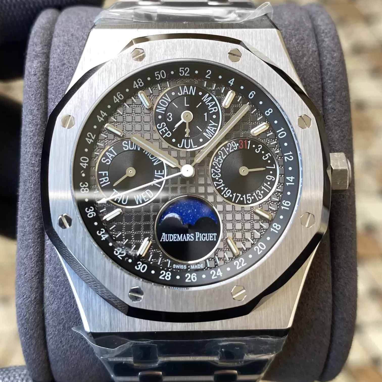 Audemars Piguet Royal Oak 26609TI.OO.1220TI.01 APS Factory Dark Grey Dial Replica Watch Audemars Piguet Royal Oak 26609TI.OO.1220TI.01 APS Factory Dark Grey Dial Replica Watch