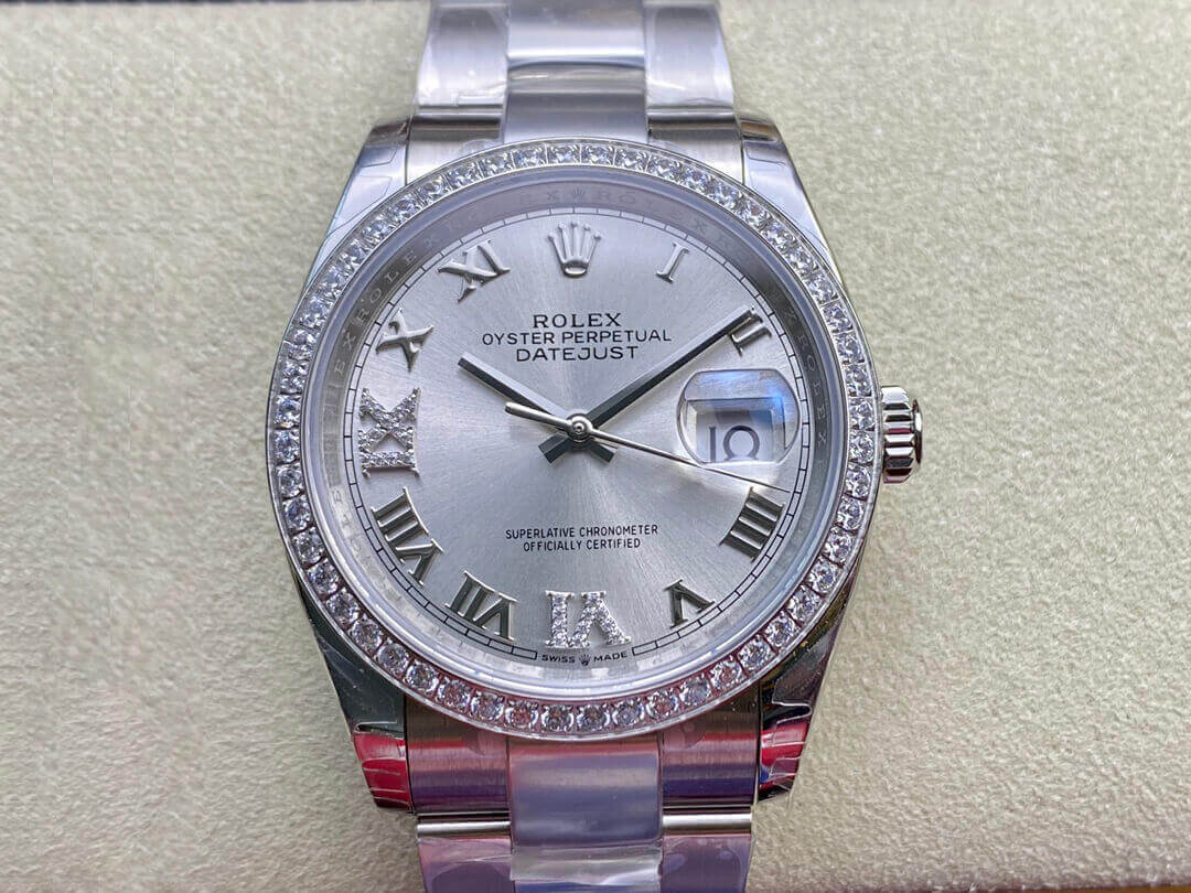 Rolex Datejust M126284RBR-0022 EW Factory Diamond-set Bezel Replica Watch Rolex Datejust M126284RBR-0022 EW Factory Diamond-set Bezel Replica Watch