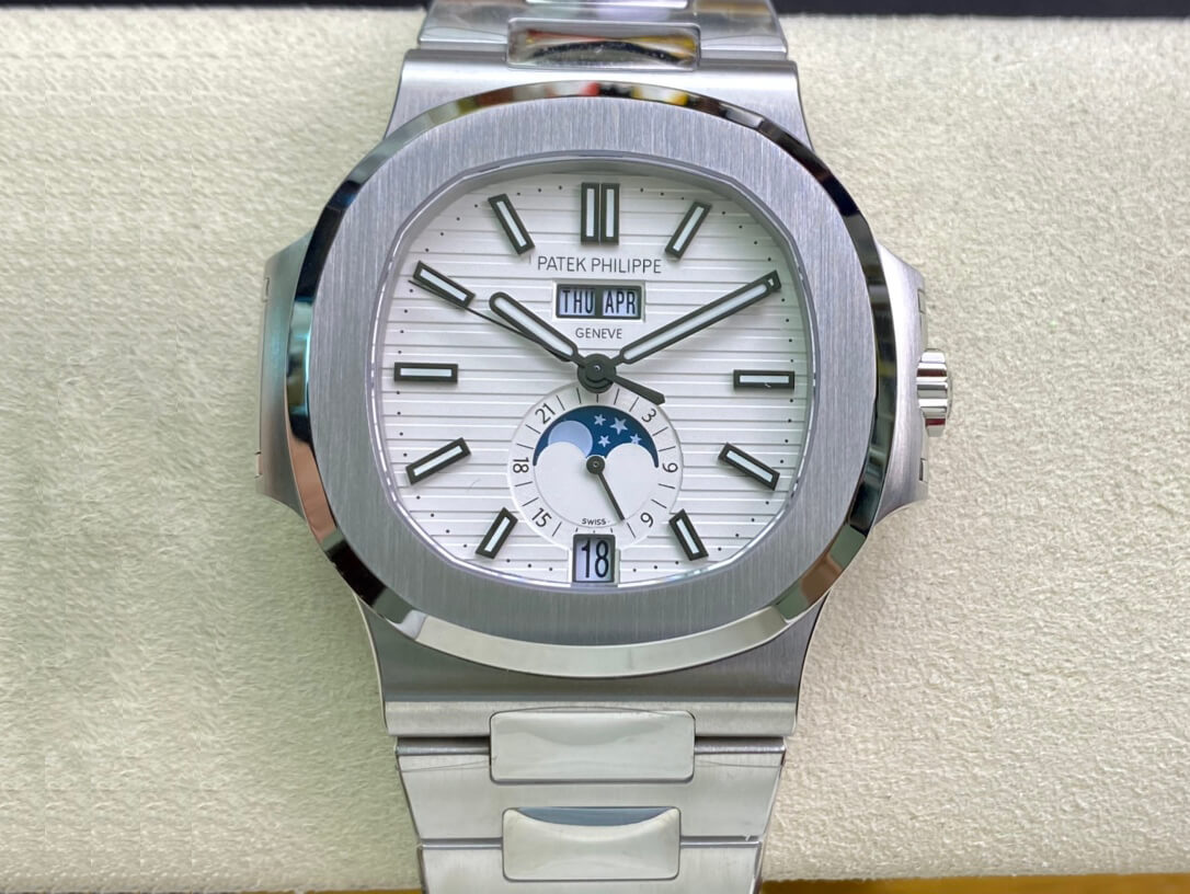Patek Philippe Nautilus 5726/1A-010 PPF Factory White Dial Replica Watch Patek Philippe Nautilus 5726/1A-010 PPF Factory White Dial Replica Watch
