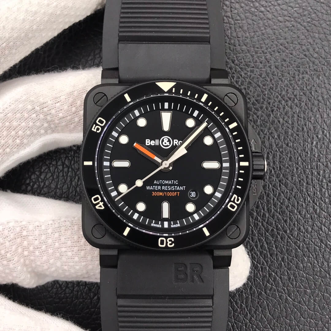 Bell & Ross BR0392-D-BL-CE/SRB Ceramic Case Replica Watch Bell & Ross BR0392-D-BL-CE/SRB Ceramic Case Replica Watch